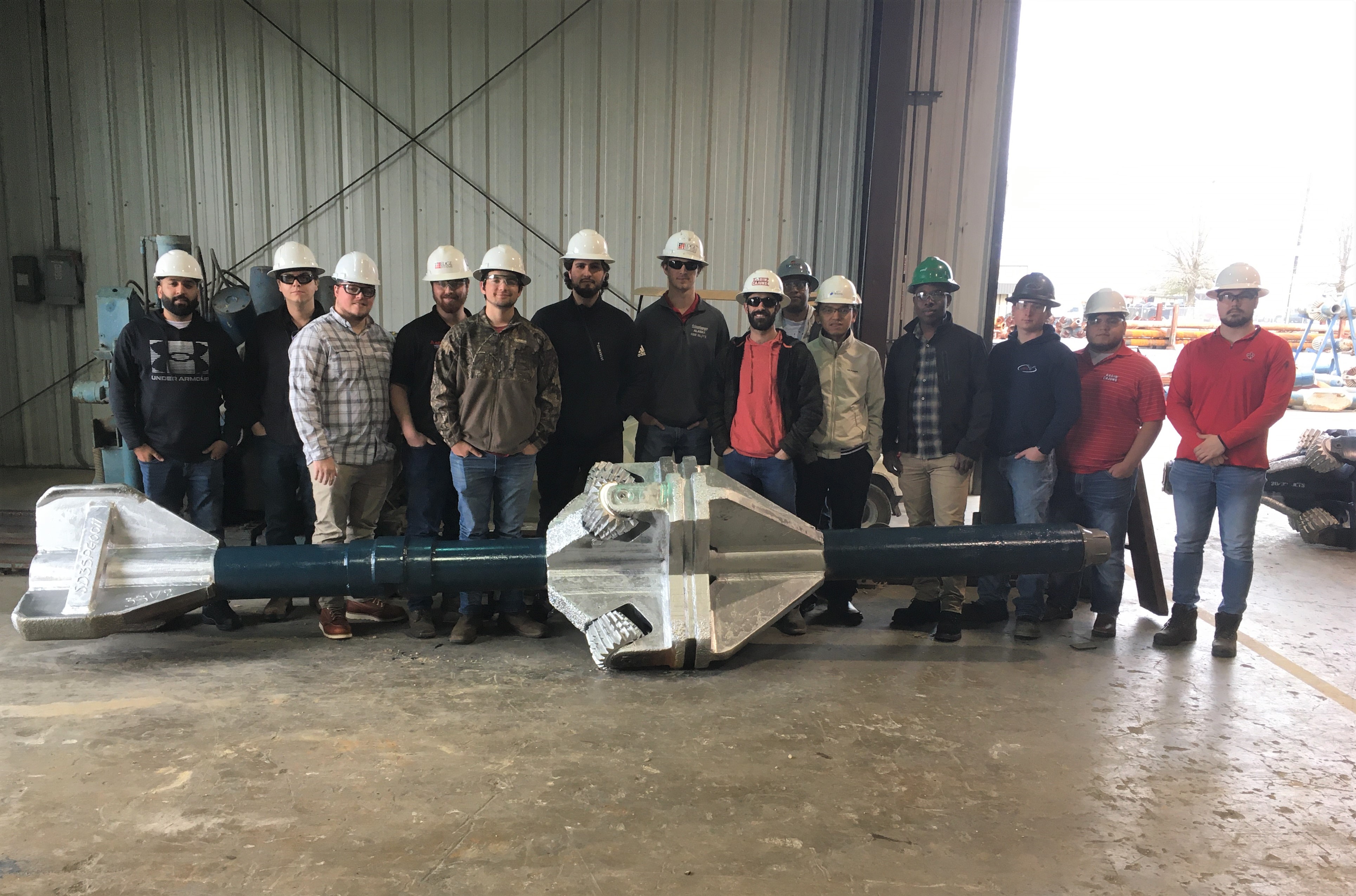 Stabil Drill Facility Tour Department of Petroleum Engineering